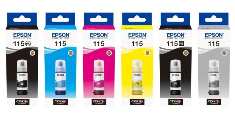 Epson 115 EcoTank Magenta ink bottle (70 ml). 6200 pages @ 5