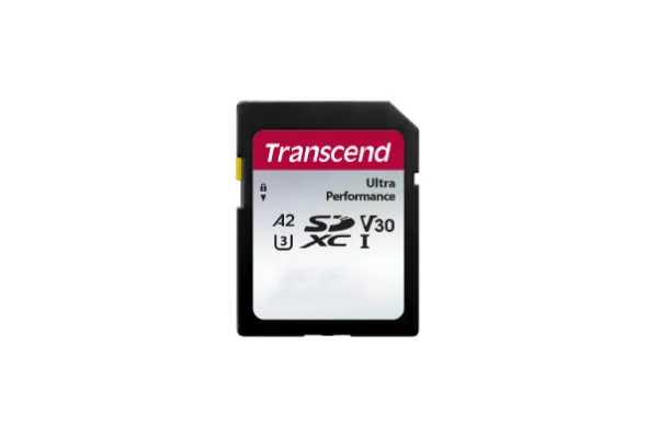 TRANSCEND 340S 128GB ULTRA PERFROMANCE SD CARD SDXC UHS-I U3 V30 A2 C10 - READ 160 MB/S - WRITE 90MB/S