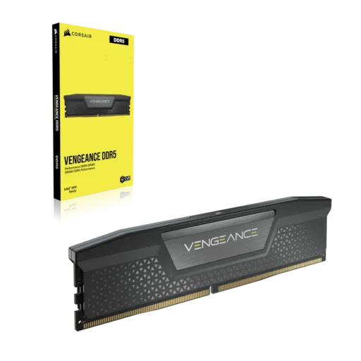Corsair VENGEANCE DDR5 96GB (2 x 48GB) DDR5 5200 CL38-38-38-84 1.25V Intel XMP - BLACK