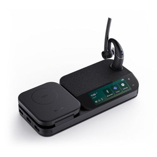 Yealink BH71 Mono Bluetooth Headset with Workstation, Portable Charging Case and BT51 USB Dongle