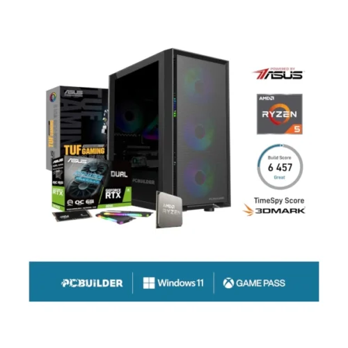 PCBuilder Ryzen 5 5600XT SENTINEL Windows 11 Gaming PC