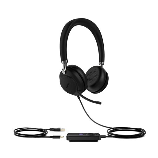 Yealink UH38 Dual Earpiece Headset With USB And Bluetooth