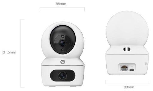 EZVIZ H7C 2K DUAL LENS CAMERA - AI