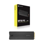 Corsair MP700 PRO 1TB M.2 NVMe PCIe Gen. 5 x4 SSD with Cooler; Read Up To 11 700MB/s; Write up to 9600MB/s