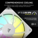 Corsair RS120 ARGB 120mm PWM Fan ? White