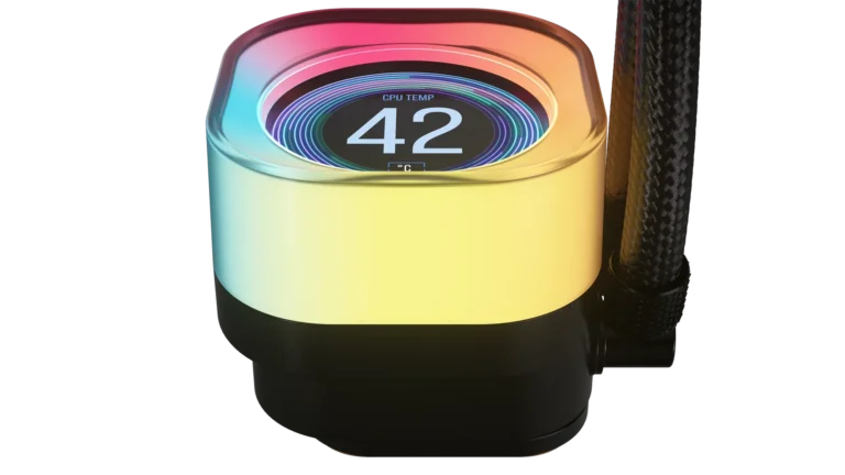 Corsair iCUE LINK TITAN 360 RX LCD Liquid CPU Cooler ? RX120 RGB Fans ? Fits Intel? LGA 1851/1700