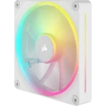 Corsair iCUE LINK LX140 RGB 120mm PWM Fan - Dual Light Loops ? Requires iCUE LINK System Hub (Sold Separately) - White