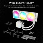 Corsair NAUTILUS 240 ARGB White