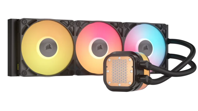 Corsair iCUE LINK TITAN 360 RX LCD Liquid CPU Cooler ? RX120 RGB Fans ? Fits Intel? LGA 1851/1700