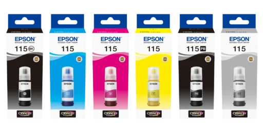 Epson 115 EcoTank Pigment Black ink bottle (70 ml)