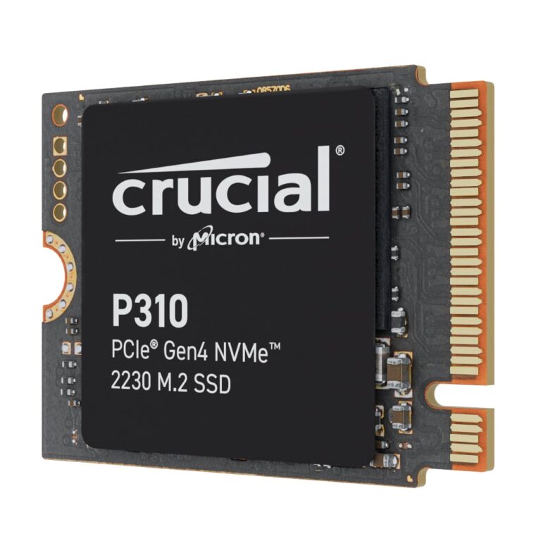 Crucial P310 2TB PCIe Gen4 2230 NVMe M.2 SSD