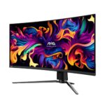 MSI MAG 341CQP QD-OLED 34? UWQHD Curved Gaming Monitor