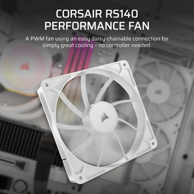 Corsair RS140 140mm PWM Fan ? White