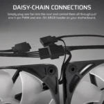Corsair RS140 ARGB 140mm PWM Fans Dual Pack ? White
