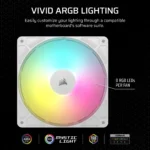 Corsair RS140 ARGB 140mm PWM Fans Dual Pack ? White