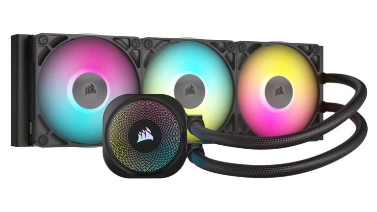 Corsair iCUE LINK TITAN 360 RX RGB Liquid CPU Cooler ? RX120 RGB Fans ? Fits Intel? LGA 1851/1700