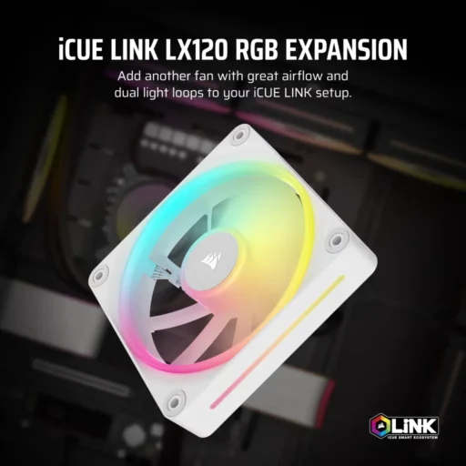 Corsair iCUE LINK LX120 RGB 120mm PWM Fan