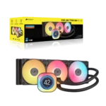 Corsair iCUE LINK TITAN 360 RX LCD Liquid CPU Cooler ? RX120 RGB Fans ? Fits Intel? LGA 1851/1700