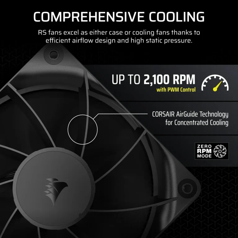 Corsair RS120 120mm PWM Fans Triple Pack