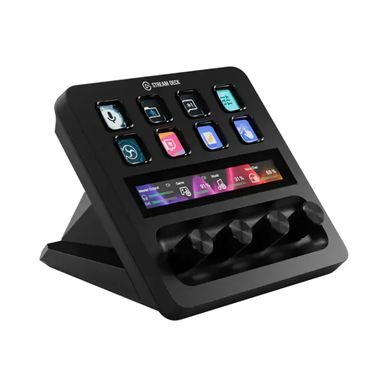Elgato Stream Deck + XLR Dock - 8 Customizable LCD Keys