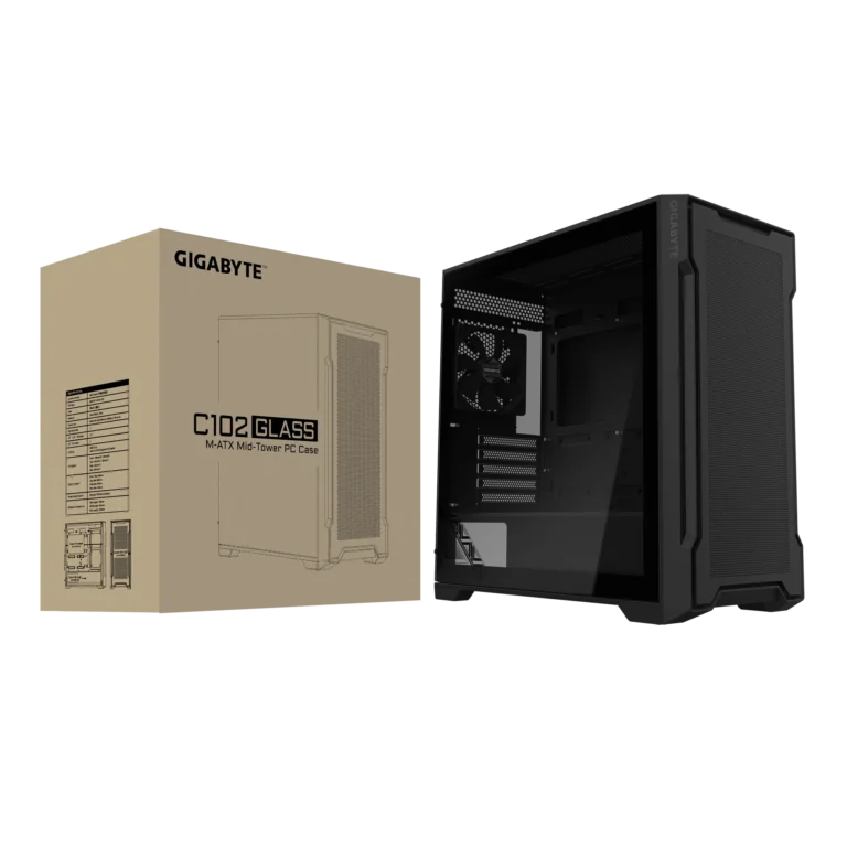 16e0e705ce86a52200f430ed5513937e084c7718.webp Gigabyte C102 Glass Micro ATX Chassis