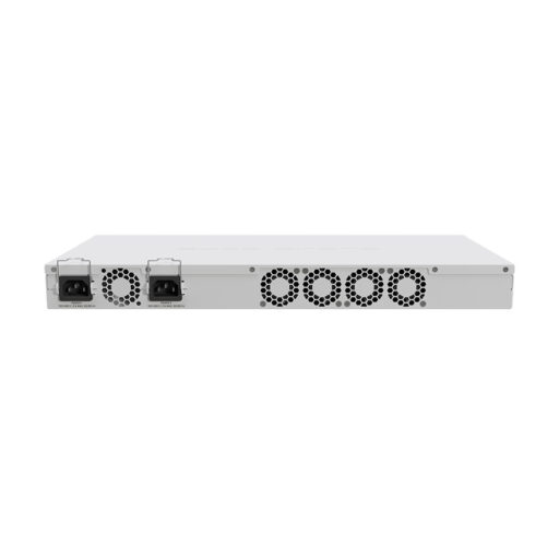 MikroTik Cloud Core Router CCR2116-12G-4S+, 4x SFP+ cage, 13x GB LAN, M.2 PCIe slot, 1U rACkmount case, Dual PSU