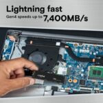 Crucial T500 4TB M.2 NVMe Gen4 NAND SSD