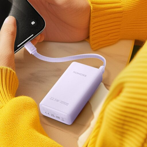 Romoss PHA10 10000mAh 22.5W Fast Charge Power Bank ? Purple