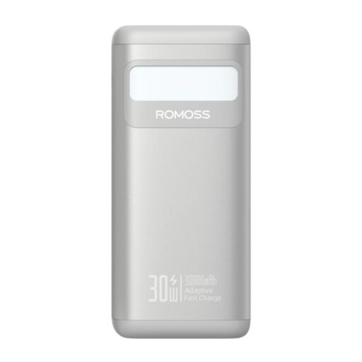 Romoss PMT30 30000mAh 30W Fast Charge Power Bank ? Silver