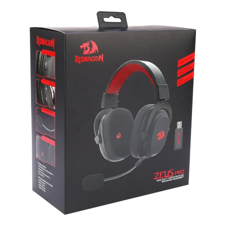 Redragon H510 ZEUS PRO 7.1 Surround Sound Wireless Gaming He