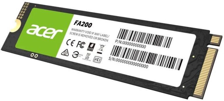 ACER 2TB PCIE GEN 4 X4 PS5 SSD