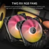 Corsair iCUE LINK TITAN 280 RX RGB Liquid CPU Cooler - RX140 RGB Fans ? Fits Intel? LGA 1851/1700