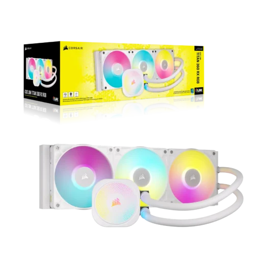 Corsair iCUE LINK RGB AIO VRM Fan Module - Black