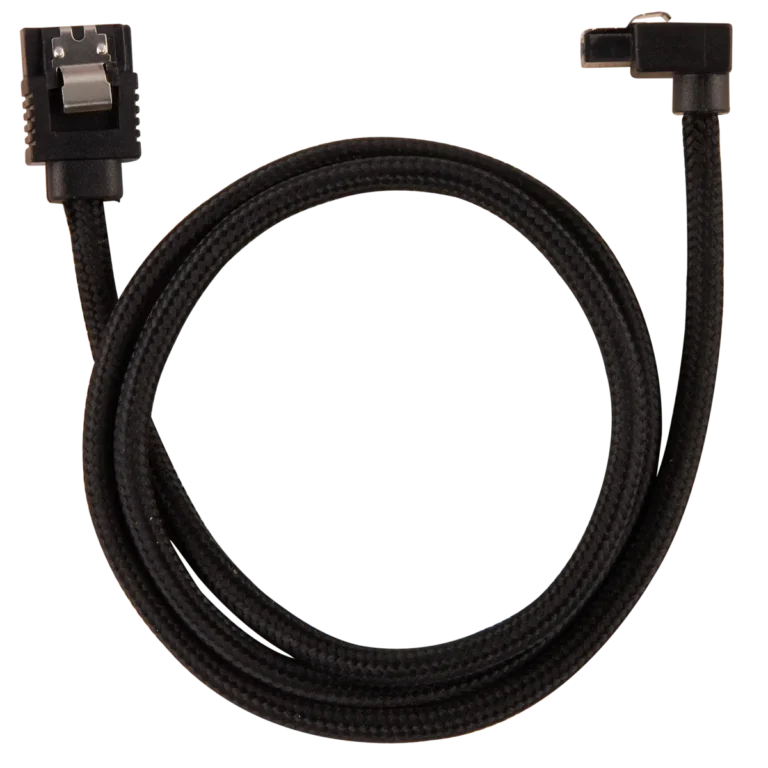 Corsair Premium Sleeved SATA Data Cable Set with 90? Connectors