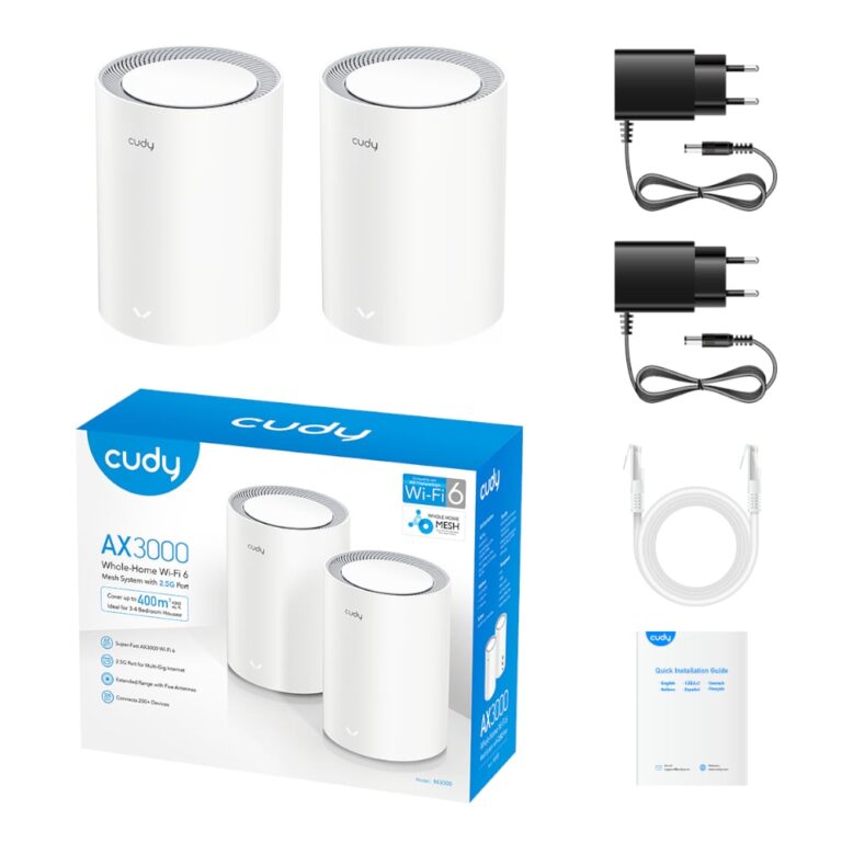Cudy AX3000 Wi-Fi 6 Mesh Kit 2 Pack