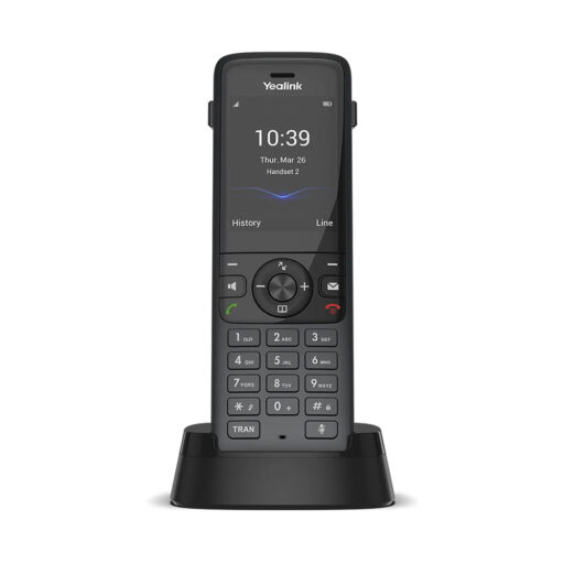 Yealink AX83H, Portable IP Phone with built-in Wi-Fi, Includes Charger