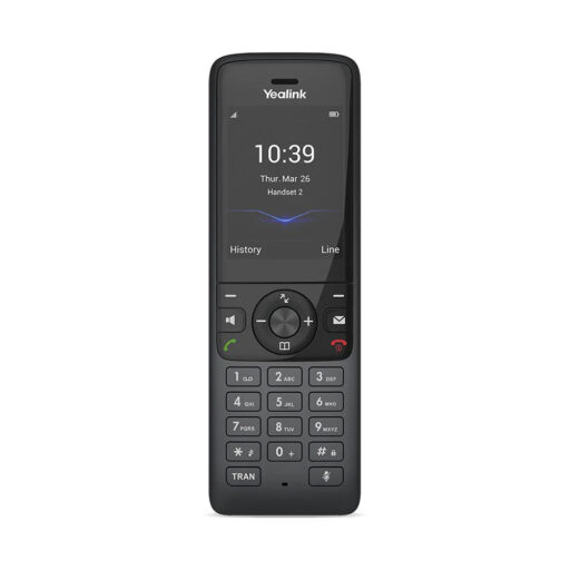 Yealink AX83H, Portable IP Phone with built-in Wi-Fi, Includes Charger