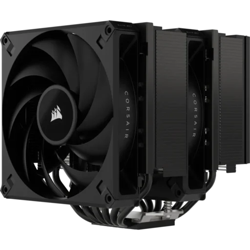 2500X RGB Micro ATX Black Dual Chamber PC Case; 2x