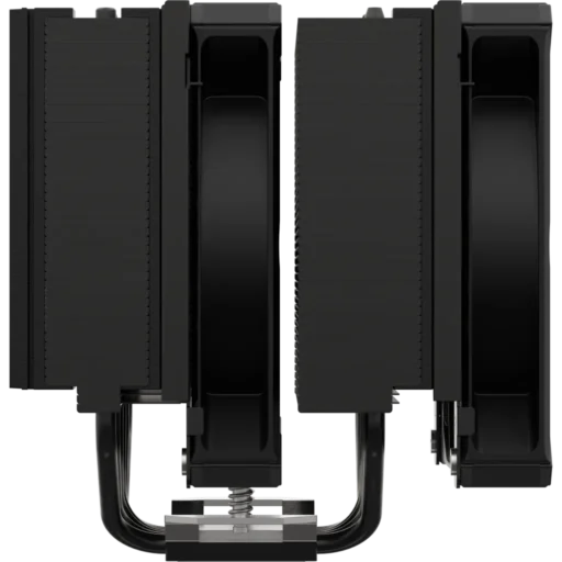 2500X RGB Micro ATX Black Dual Chamber PC Case; 2x