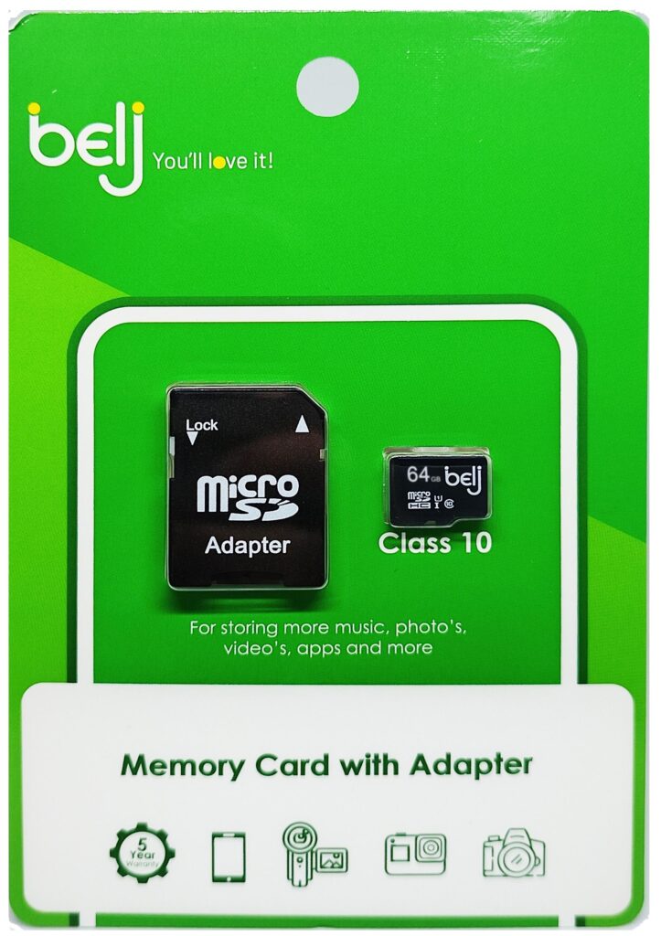 BELJ 64GB SD CARD