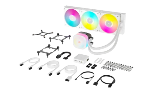 Corsair iCUE LINK RGB AIO VRM Fan Module - Black