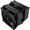 2500X RGB Micro ATX Black Dual Chamber PC Case; 2x