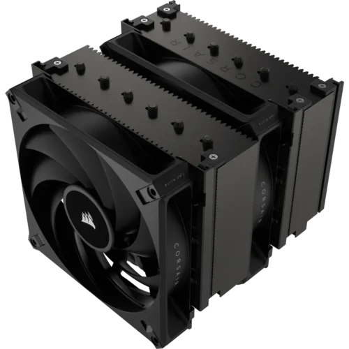 2500X RGB Micro ATX Black Dual Chamber PC Case; 2x