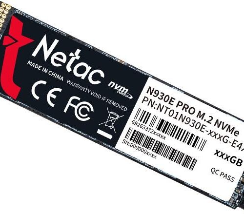 NETAC 2.5 NVME SSD N930E PRO 512GB