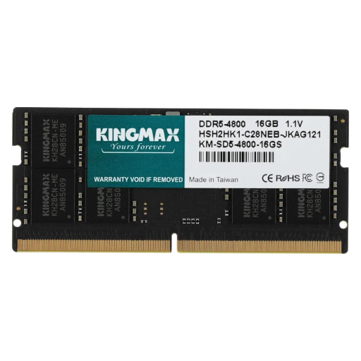 16GB DDR5 4800 Notebook Memory