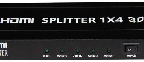 1 IN 4 OUT HDMI 4K SPLITTER BOX