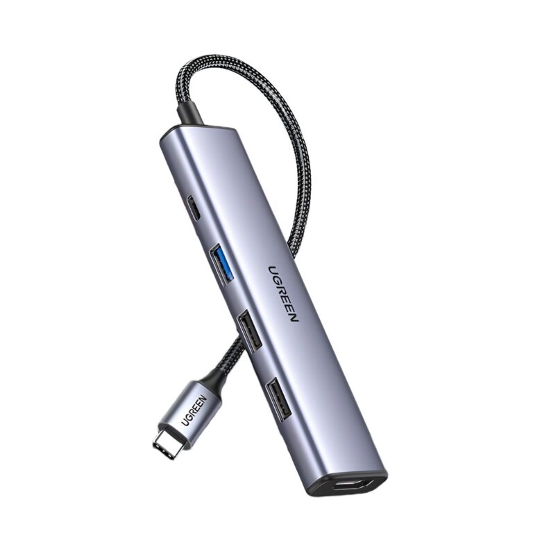 UGREEN Revodok 5-in-1 Type-C Hub | 4K HDMI | Type-C | USB3.0 | USB2.0