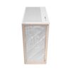 Antec FLUX Mid-Tower E-ATX Gaming Chassis Wood Front Panel - White
