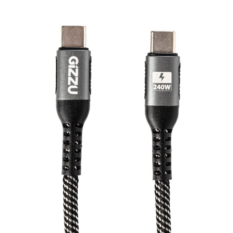 GIZZU-GCPCC240048G-01-Gizzu-240-480Mbps-Type-C-1m-Cable_TOP-9126-Edit_1500x1500.jpg GIZZU 240W 480Mbps Type-C 2m Cable