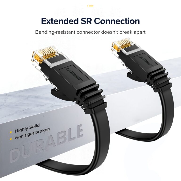 NW102-wr-05.jpg UGREEN NW102 Cat6 U/UTP Flat Ethernet Cable 15m